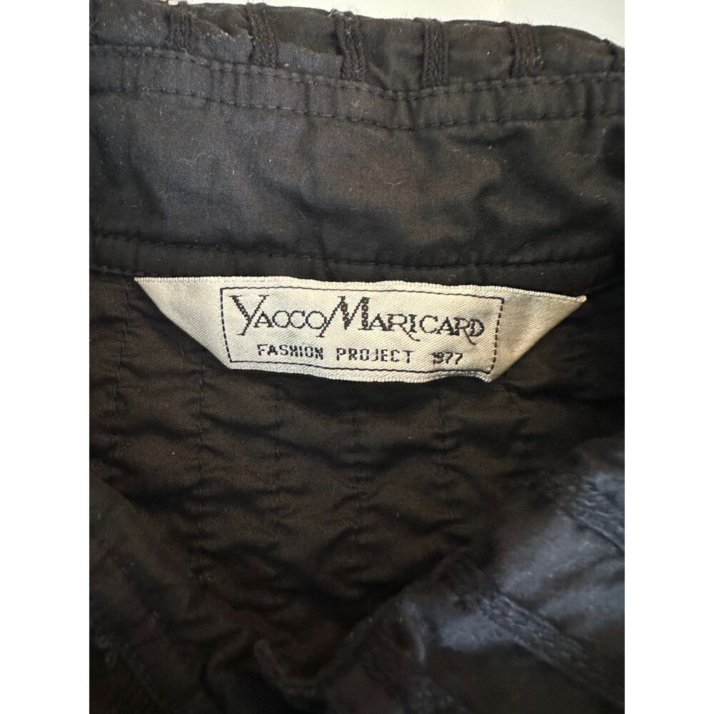 Yacco Maricard Classic Pintuck Shirt Black - Picture 3 of 4
